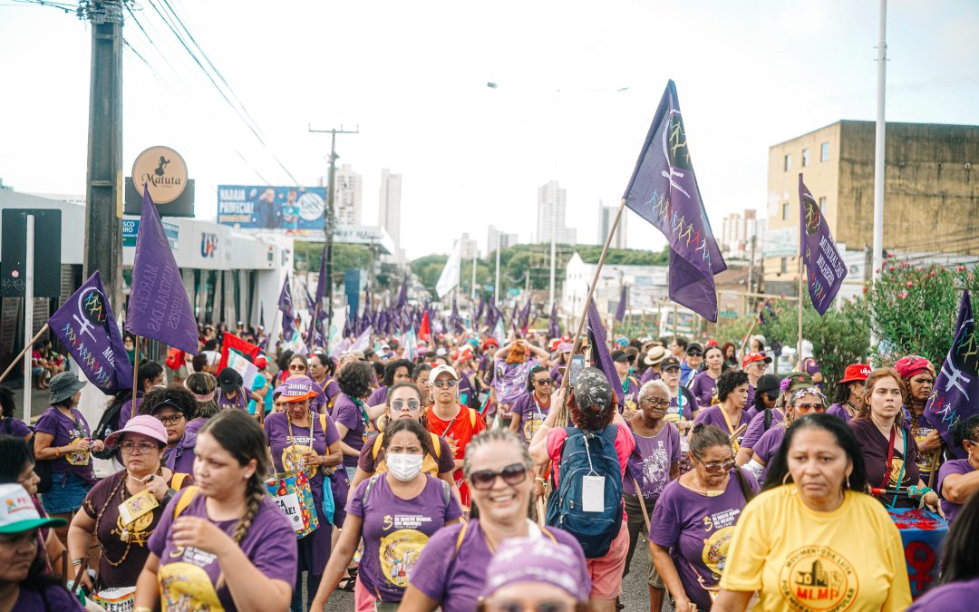 Marcha Mundial das Mulheres reuniu mais de mil mulheres em seu 3º Encontro Nacional “Nalu Faria” em Natal, RN